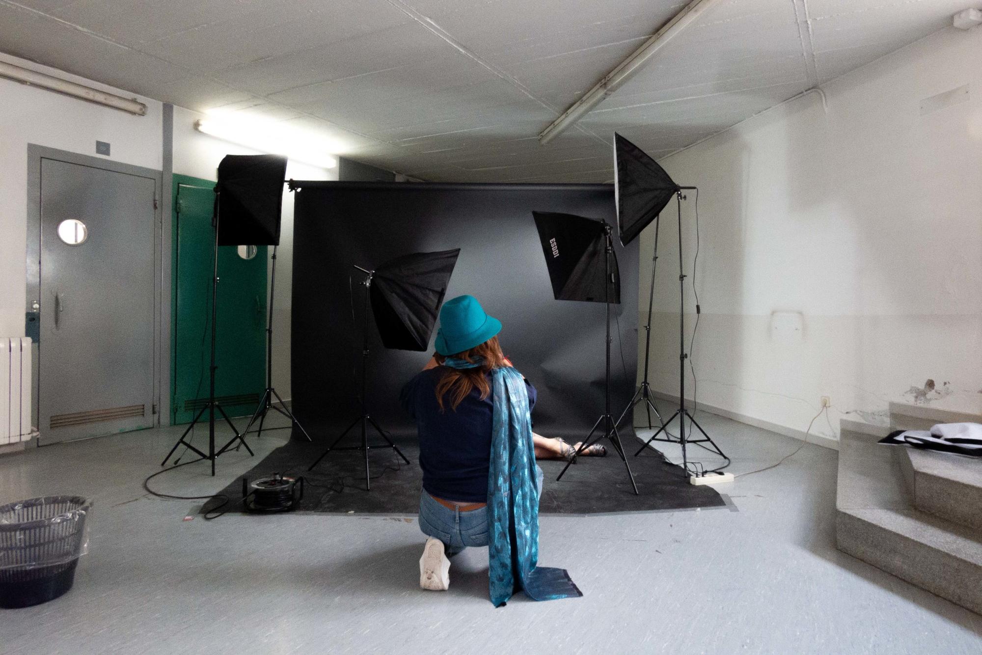 Estudio fotográfico para el proyecto "Traspassant l'objectiu" dentro de la prisión de BRIANS